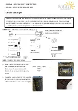 Solera SL-SAL-OG-30W-50K-SF-BK-G1 Installation Instructions Manual предпросмотр