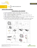 Предварительный просмотр 4 страницы Solera SL-SMFL-10W-40K-BK-G1 Instructions