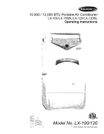 Preview for 1 page of Soleus Air 000/12 - BTU Multi-Room Heat/Cool Room Air Conditioner Operating Instructions Manual