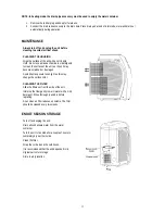 Предварительный просмотр 11 страницы Soleus Air 000 BTU Evaporative Portable Air Conditioner and 14 Owner'S Manual