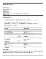 Preview for 3 page of Soleus Air 3046364 Operating Instructions Manual