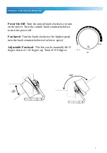 Preview for 5 page of Soleus Air AIR931FW Quick Start Manual