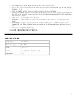 Preview for 3 page of Soleus Air Ceramic Tower Heater HC7-15-01 Operating Instructions Manual