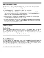 Preview for 5 page of Soleus Air Ceramic Tower Heater HC7-15-01 Operating Instructions Manual