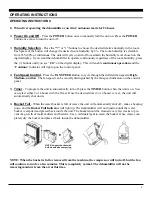 Предварительный просмотр 5 страницы Soleus Air DP2-30-03 Operating Instructions Manual