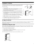 Предварительный просмотр 7 страницы Soleus Air DP2-30-03 Operating Instructions Manual