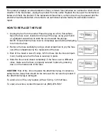 Предварительный просмотр 3 страницы Soleus Air FC-35R-A Owner'S Manual