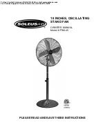 Soleus Air FM-45-A Owner'S Manual предпросмотр