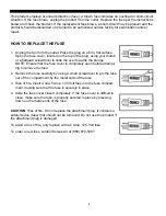 Предварительный просмотр 4 страницы Soleus Air FS3-40R-30 Owner'S Manual