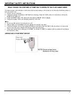 Предварительный просмотр 15 страницы Soleus Air GM-CAC-08ESE Operating Instructions Manual