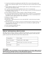 Preview for 3 page of Soleus Air HB15R-M3-32 Operating Instructions Manual