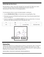 Предварительный просмотр 5 страницы Soleus Air HC8-15-30 Operating Instructions Manual