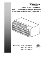 Soleus Air HCC-C09HP-A Installation And Operating Instructions Manual предпросмотр