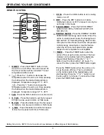 Предварительный просмотр 11 страницы Soleus Air HCC-W08ES-A1 Operating Instructions Manual