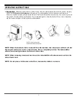 Предварительный просмотр 8 страницы Soleus Air HCT-D70EIP-A Operating Instructions Manual