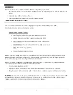 Preview for 5 page of Soleus Air HE08-R3-21 Operating Instructions Manual