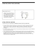 Preview for 9 page of Soleus Air HGW-308 Operating Instructions Manual