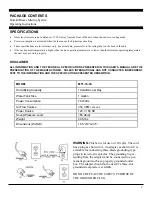 Preview for 3 page of Soleus Air HumidiBreeze MT1-19-33 Operating Instructions Manual