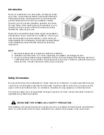 Предварительный просмотр 3 страницы Soleus Air KC-30H Operating And Installation Manual