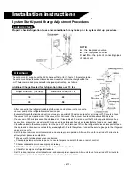 Предварительный просмотр 25 страницы Soleus Air KFR-12G Installation And Operation Instructions Manual