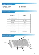 Предварительный просмотр 3 страницы Soleus Air KJ60F-C01 Operating Instructions Manual