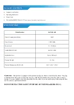 Preview for 3 page of Soleus Air KJ760F-A02 Operating Instructions Manual