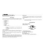 Preview for 1 page of Soleus Air M12-896D User Manual