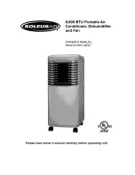 Soleus Air MAC-8000 Owner'S Manual предпросмотр