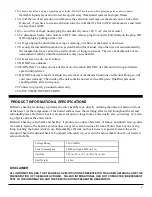 Preview for 3 page of Soleus Air MS-10R Operating Instructions Manual