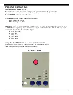 Preview for 6 page of Soleus Air MS-10R Operating Instructions Manual