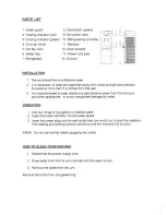 Предварительный просмотр 4 страницы Soleus Air MW-55 User Manual