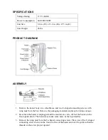 Предварительный просмотр 4 страницы Soleus Air NDY-15 Owner'S Manual