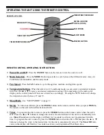 Предварительный просмотр 14 страницы Soleus Air PE2-07R-62 Operating Instructions Manual