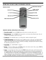 Предварительный просмотр 14 страницы Soleus Air PE2-08R-62 Operating Instructions Manual