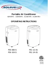 Предварительный просмотр 1 страницы Soleus Air PSC-12-01 Operating Instructions Manual