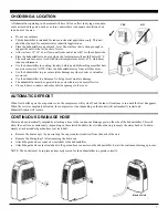 Preview for 7 page of Soleus Air SG-DEH-25-4 Operating Instructions Manual