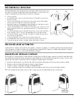 Preview for 17 page of Soleus Air SG-DEH-25-4 Operating Instructions Manual