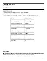 Preview for 3 page of Soleus Air SG-DEH-25M-1 Operating Instructions Manual