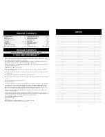 Preview for 2 page of Soleus Air SG-DEH-70EIP-6 Operating Instructions Manual