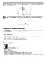 Предварительный просмотр 9 страницы Soleus Air SG-DEH-PEX Operating Instructions Manual