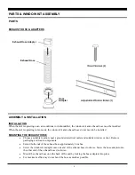 Preview for 6 page of Soleus Air SG-PAC-08E4 Operating Instructions Manual