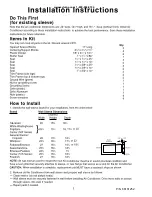 Предварительный просмотр 3 страницы Soleus Air SG-TTW-10ESE Installation Instructions Manual