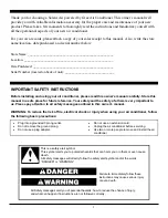 Preview for 3 page of Soleus Air SG-WAC-25ESE-C Operating Instructions Manual