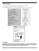 Preview for 6 page of Soleus Air SG-WAC-25ESE-C Operating Instructions Manual