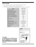 Предварительный просмотр 5 страницы Soleus Air SG-WAC-25HCE Operating Instructions Manual