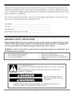 Предварительный просмотр 2 страницы Soleus Air TTWM1-10-01 Operating Instructions Manual