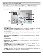 Предварительный просмотр 9 страницы Soleus Air TTWM1-14H-01 Operating Instructions Manual