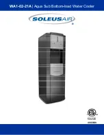 Preview for 1 page of Soleus Air WA1-02-21A Instruction Manual