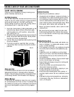 Предварительный просмотр 22 страницы Soleus Air WCM1-08E-01 Operating Instructions Manual