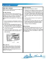 Предварительный просмотр 13 страницы Soleus Air WM1-05M2-01 Operating Instructions Manual